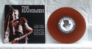 Supersuckers / The Hangmen - Split (7” brown transparent vinyl, booze010, second pressing, regular version, 500 copies)