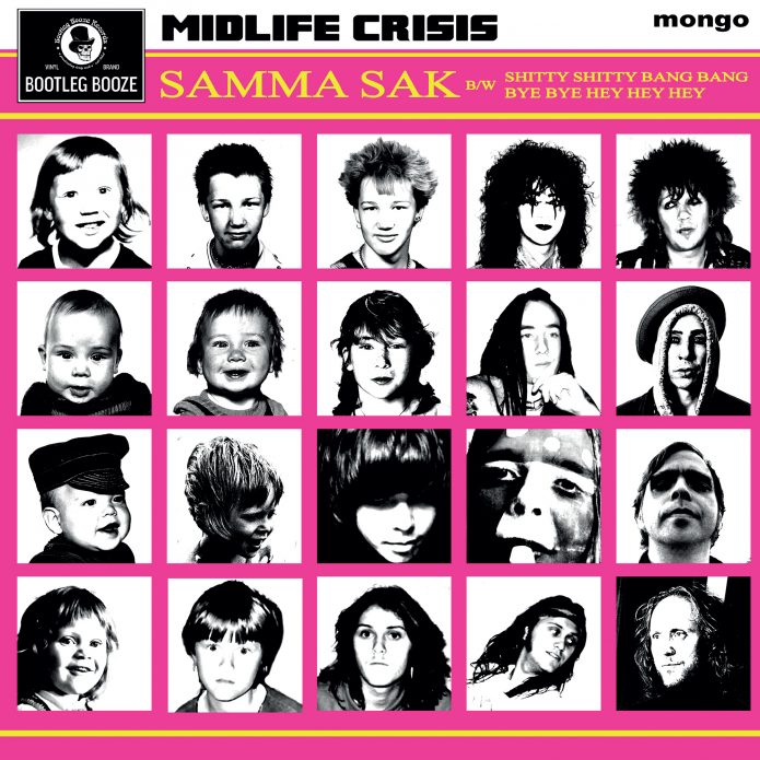 Midlife Crisis - Samma Sak (7” vinyl, booze040, press, sleeve)