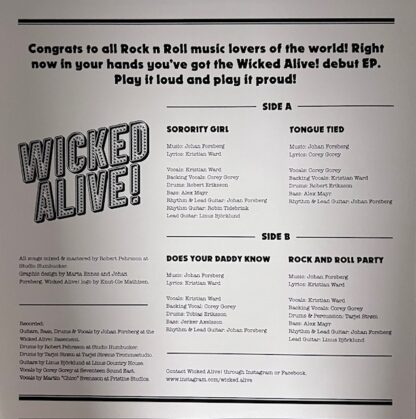 Wicked Alive - S/T (MLP) - Image 3